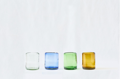 SANDY Light-Tinted (Short Glasses) – 100% Recycled & Handcrafted - Set of 2 units