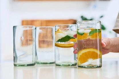 SABBIA Light-Tinted (Large Everyday Glasses) – 100% Recycled & Handcrafted - Set of 4 units