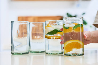 SABBIA Light-Tinted (Large Everyday Glasses) – 100% Recycled & Handcrafted - Set of 4 units