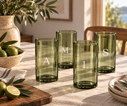 SABBIA Light-Tinted (Large Everyday Glasses) – 100% Recycled & Handcrafted - Set of 4 units